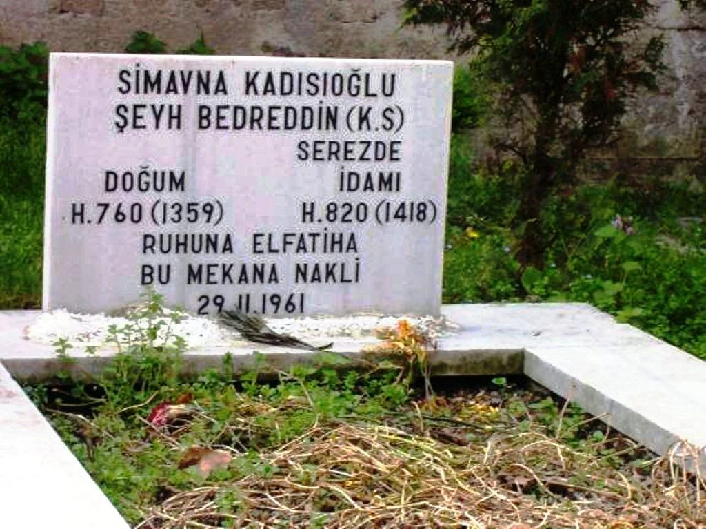 Çelebi Mehmet (1413–1421) 2 seyh bedreddin in mezari