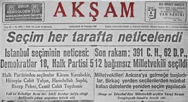 Soğuk Savaş Döneminde Türkiye 2 1946 seçimleri