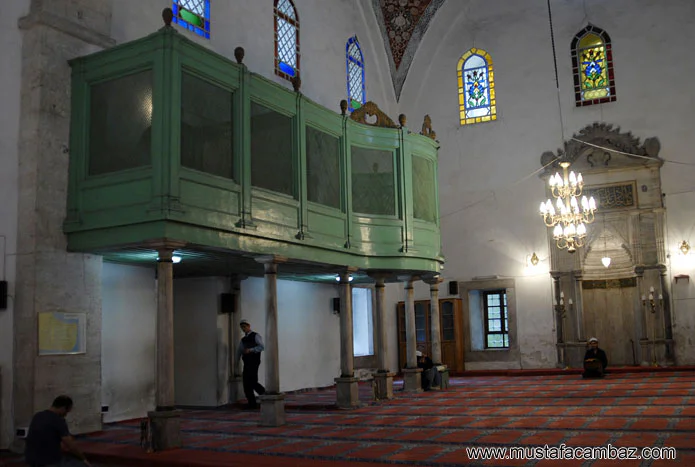 Hünkâr Mahfili 12 Mahmut Pasa Camii Ahsap Hunkar Mahfili