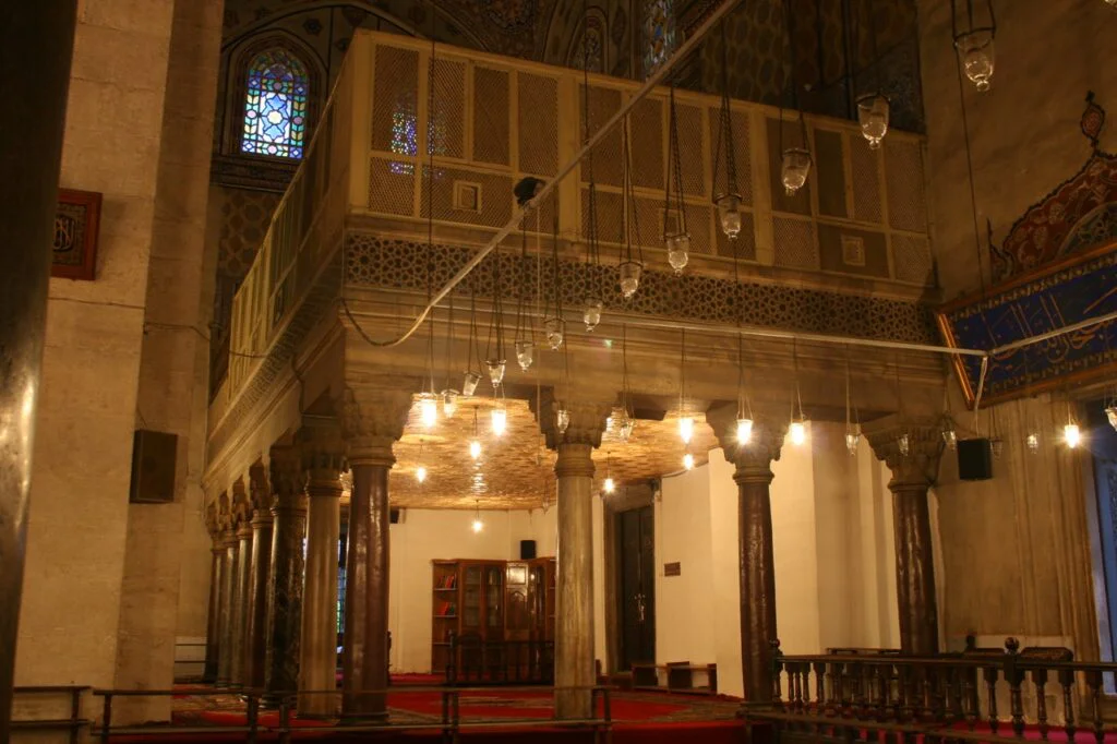 Hünkâr Mahfili 8 istanbul beyazit camii hunkar mahfili