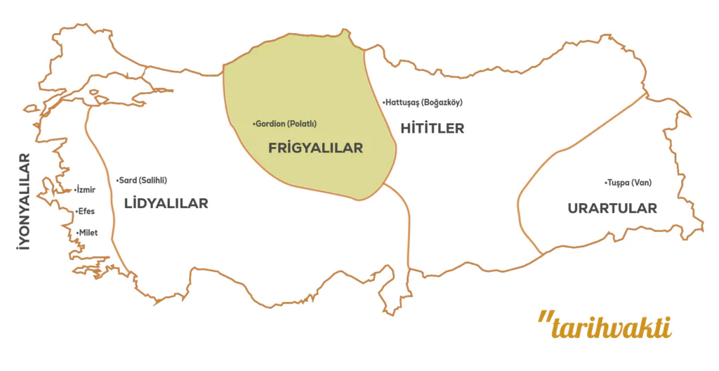 Frigyalılar Harita