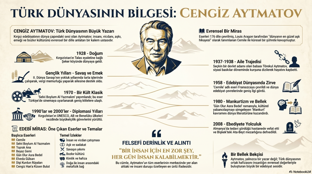 Cengiz Aytmatov Kimdir? Türk Dünyasının Büyük Kalemi ve Ölümsüz Eserleri 2 Turk Dunyasinin Bilgesi Cengiz Aytmatov