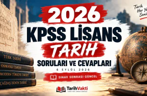 2026 KPSS Lisans tarih soruları