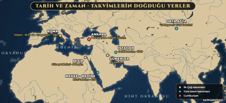 Tarih ve Zaman haritası